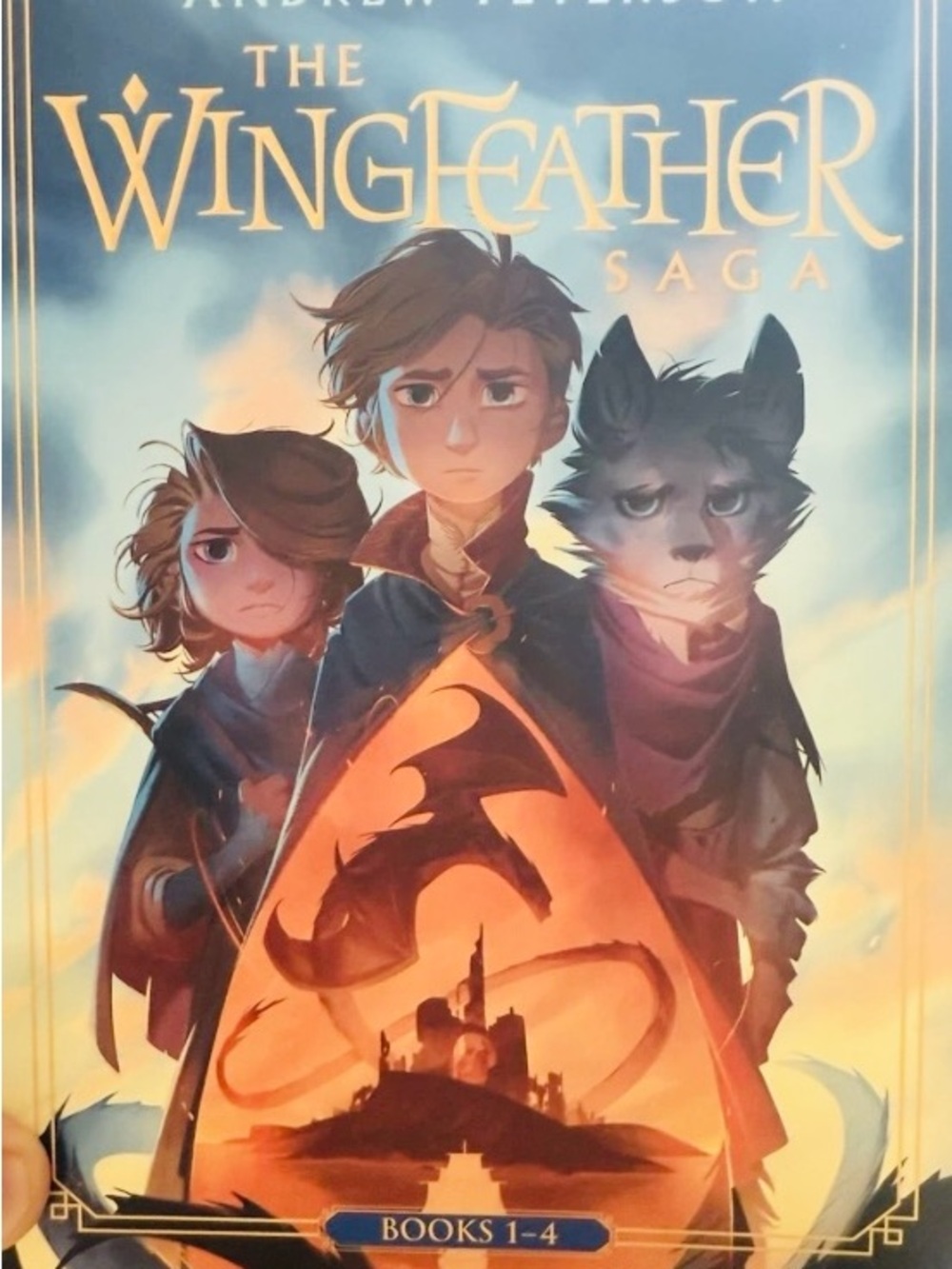 New/never read Wingfeather Saga Books 1-4 Boxed Set Andrew Peterson $39